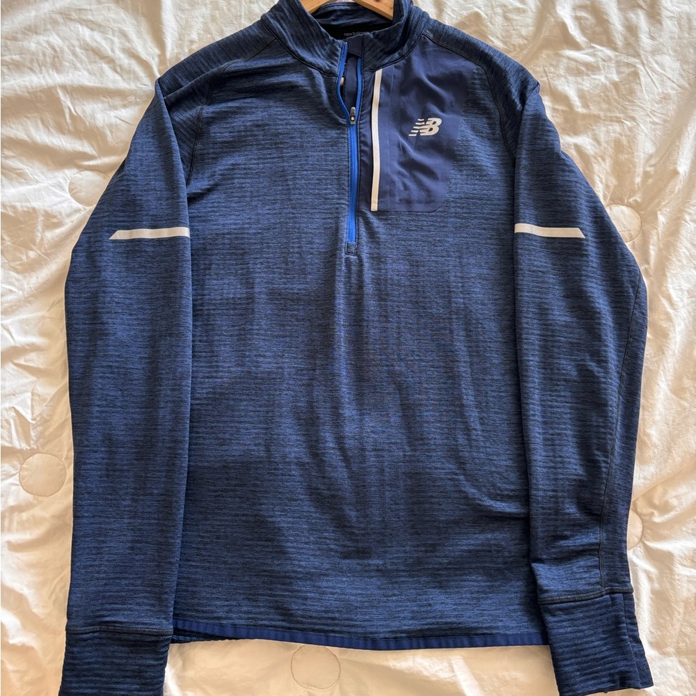 New balance men’s long sleeve quarter zip